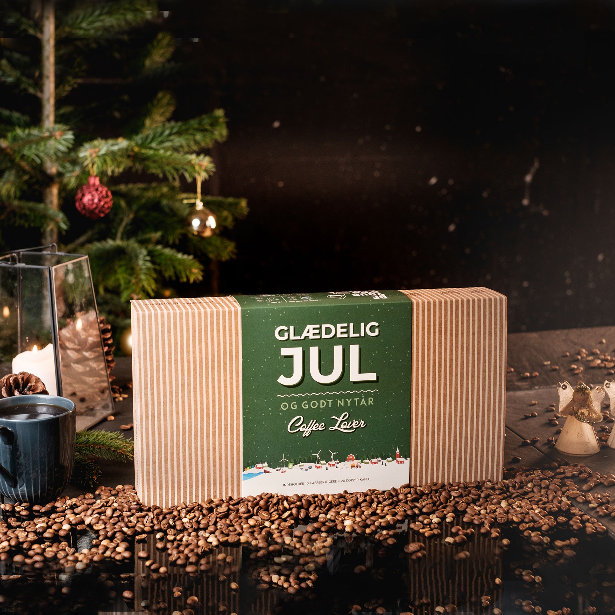 GLÆDELIG JUL 10 | 10 PCS. COFFEEBREWER BOX